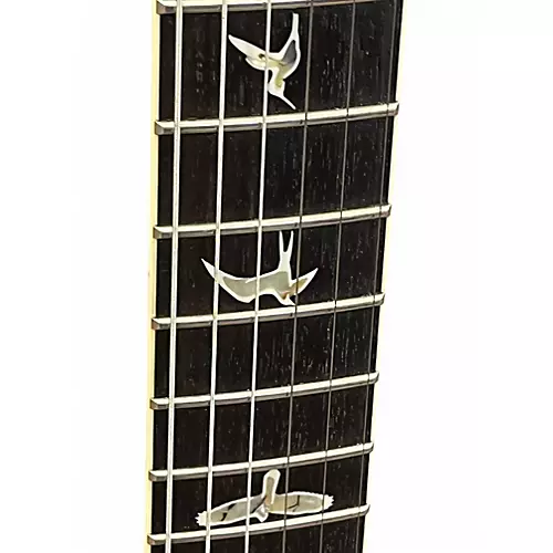 Used 2022 PRS Santana Signature Black Gold Burst Solid Body Electric Guitar Black Gold Burst