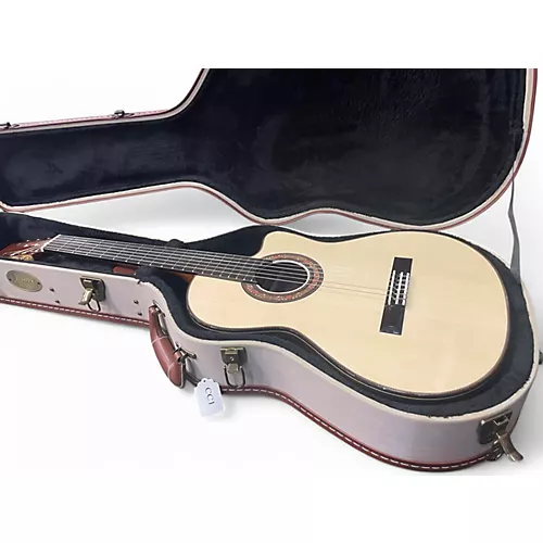 Used Alvarez Yairi Masterworks CYM70C Natural Classical Acoustic Electric Guitar Natural