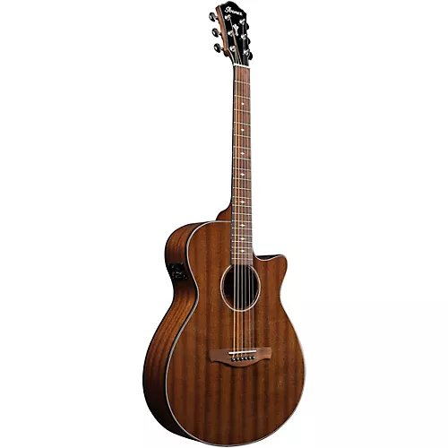 Ibanez AEG62 Grand Concert Acoustic-Electric Guitar Natural Mahogany