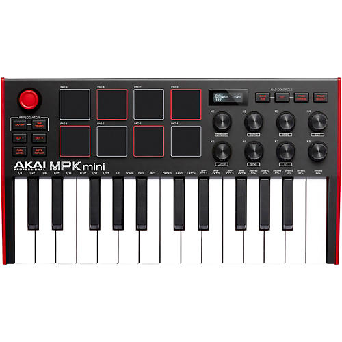 Akai Professional MPK mini mk3 Keyboard Controller Grey