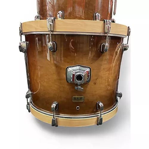 Used TAMA 6 Piece Sound Lab Project S.L.P. GLOSS SIENNA Drum Kit GLOSS SIENNA