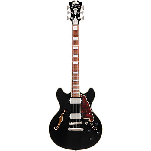 D'Angelico Premier Mini DC Semi-Hollow Electric Guitar Surf Green