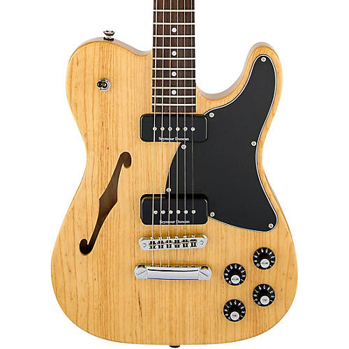 Fender Jim Adkins JA-90 Telecaster Thinline Electric Guitar Arctic White