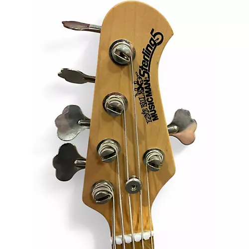 Used Ernie Ball Music Man Stingray 5 H Black Electric Bass Guitar Black