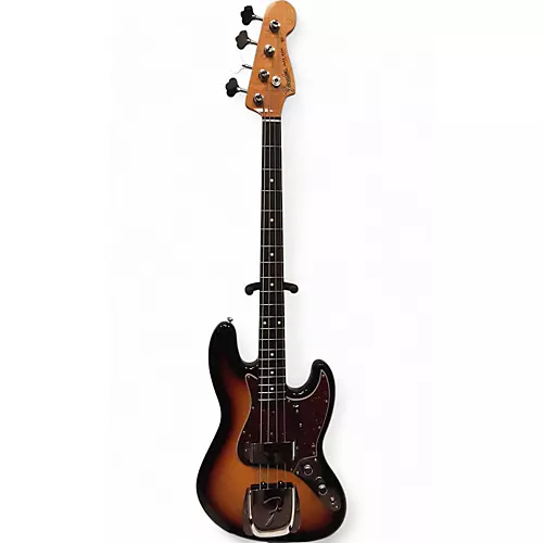 Used Fender 2023 Custom Shop 1964 Jazz Bass 3 Color Sunburst Electric Bass Guitar 3 Color Sunburst