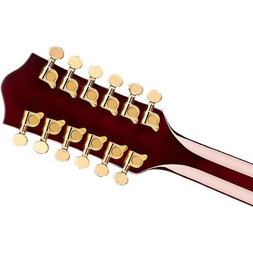Gretsch Guitars G5422G-12 Electromatic Classic Hollowbody Double-Cut 12-String With Gold Hardware Electric Guitar Single Barrel Burst