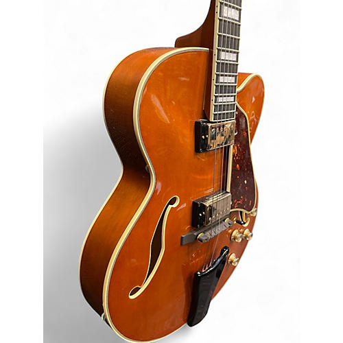 Used Ibanez AF95 Amber Hollow Body Electric Guitar Amber