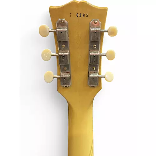 Used 2020 Gibson 1957 Reissue Les Paul Junior Music Zoo Exclusive TV Yellow Solid Body Electric Guitar TV Yellow