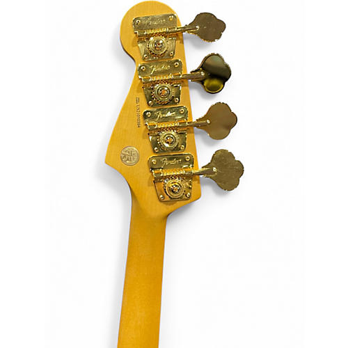 Used Fender 75th Anniversary Commemorative American Jazz Bass 2 Color Bourbon Burst Electric Bass Guitar 2 Color Bourbon Burst