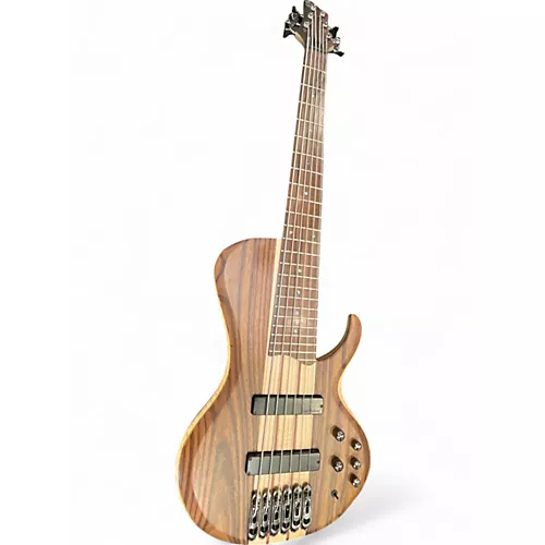 Used Ibanez BTB686SC Natural Electric Bass Guitar Natural