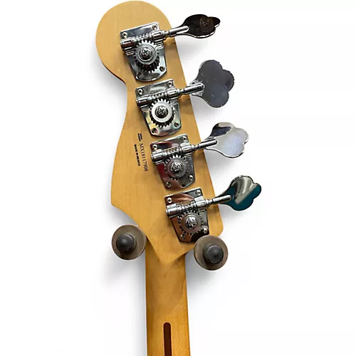 Used Fender Deluxe Active Jazz Bass Olympic Pearl Electric Bass Guitar Olympic Pearl