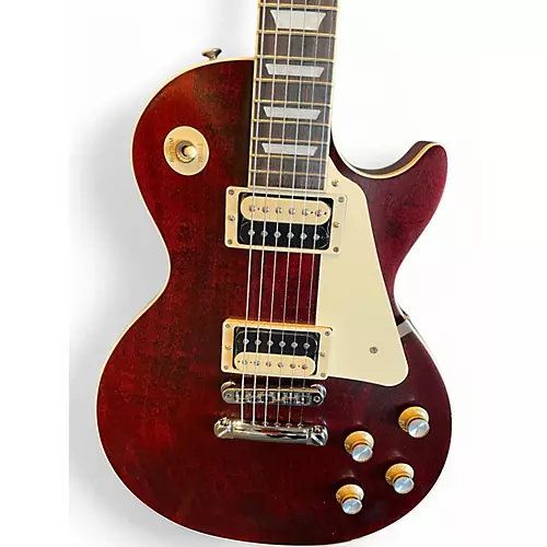 Used 2023 Gibson Les Paul Traditional Pro V Cherry Solid Body Electric Guitar Cherry