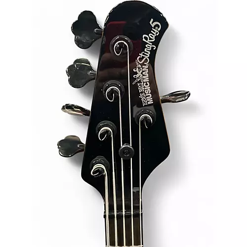 Used 2020s Ernie Ball Music Man StingRay 5 Special H Raspberry Burst Electric Bass Guitar Raspberry Burst