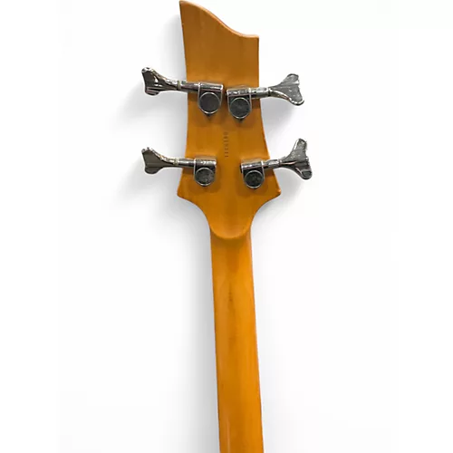 Used Schecter Guitar Research Omen 4 String Black Electric Bass Guitar Black