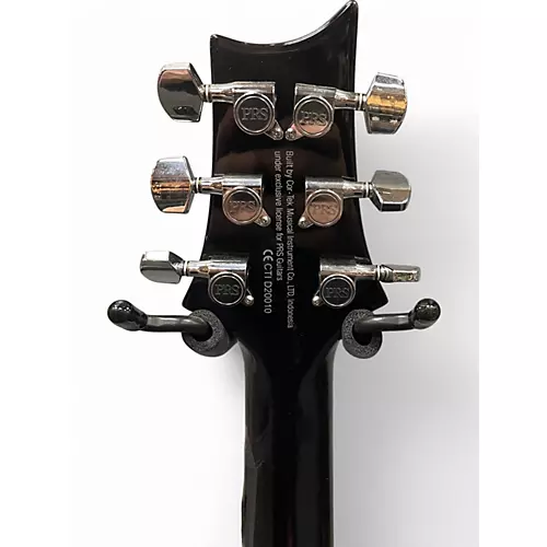 Used PRS SE Custom 24 Trans Green Solid Body Electric Guitar Trans Green