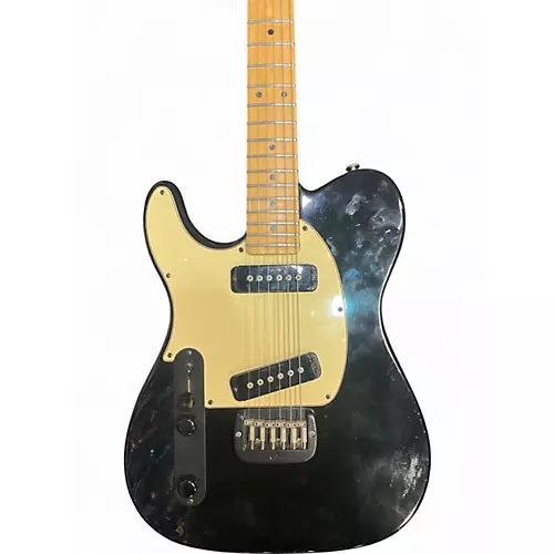 Used G&L ASAT Deluxe Left Handed Black Electric Guitar Black