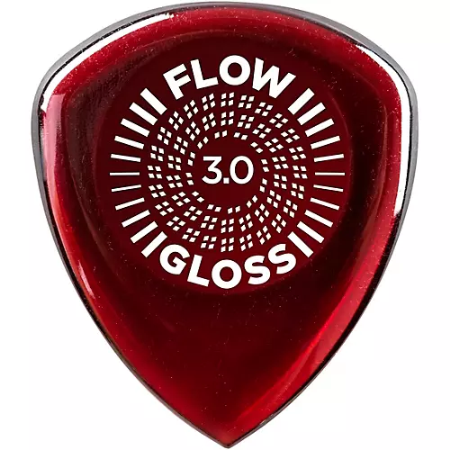 Dunlop Flow Gloss Picks 3.0 mm 3 Pack