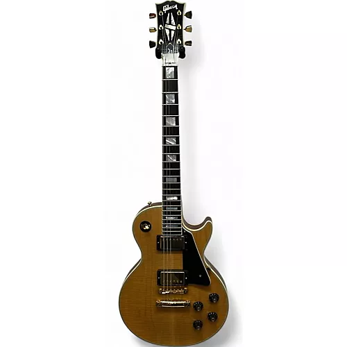 Used Gibson 1968 Les Paul Custom Reissue Aged M2m Natural Solid Body Electric Guitar Natural