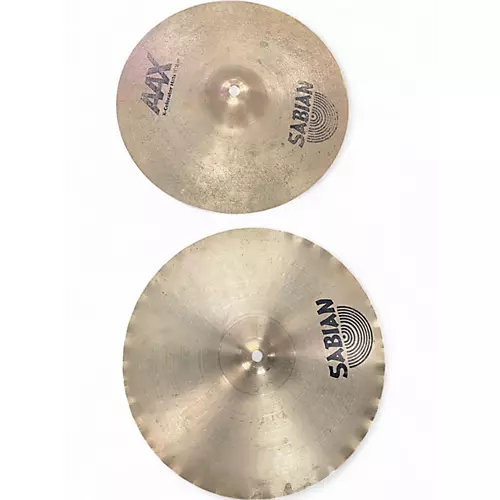 Used SABIAN 14in AAX X Celerator Hi Hat Pair Cymbal 33