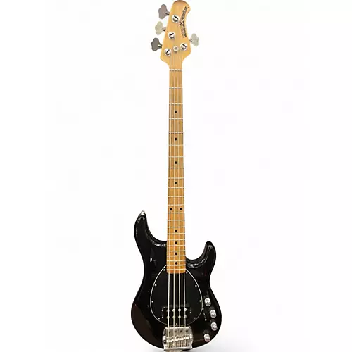 Vintage 1994 Ernie Ball Music Man Sterling 4 String Black Electric Bass Guitar Black