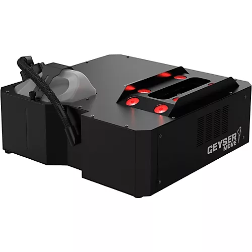 CHAUVET DJ Geyser Move Motorized DMX Fog Machine with RGBA+UV LED and Wireless Remote