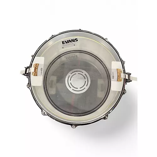 Used Pearl 6.5X14 Free Floating Snare Frosted White Drum Frosted White 15