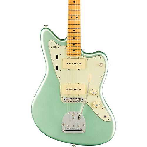 Fender American Professional II Jazzmaster Maple Fingerboard Electric Guitar Mystic Surf Green
