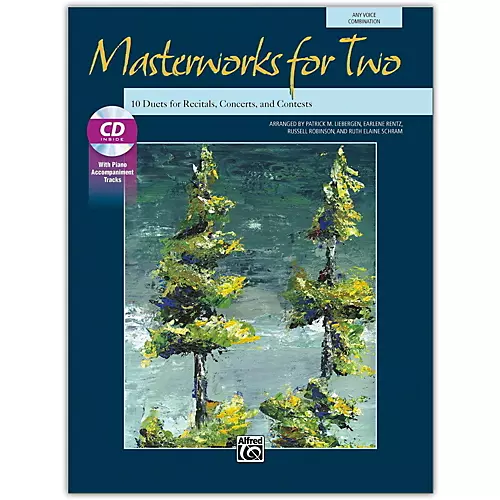 Alfred Masterworks for Two Book & Acc. CD Junior High, High School & Adult