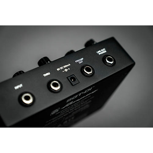 Ampeg SGT-DI Blue Line Anniversary Edition All-in-One Bass Box Effects Pedal Silver and Blue