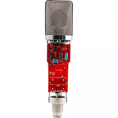 Peluso Microphone Lab P-67 Large Diaphragm Condenser Tube Microphone Kit Nickel