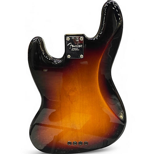 Used 2017 Fender American Professional II Jazz Bass 2 Color Sunburst Electric Bass Guitar 2 Color Sunburst