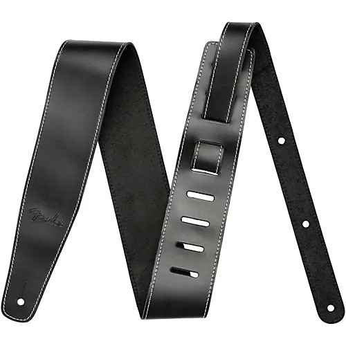 Fender Broken-In Leather Strap Green 2.5 in.
