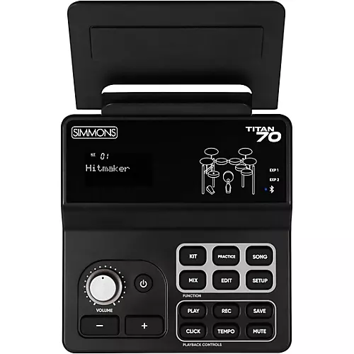 Simmons Titan 70 Electronic Drum Kit With Mesh Pads & Bluetooth