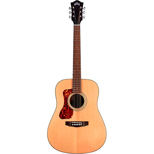 Guild D-240E Dreadnought Left-Handed Acoustic-Electric Guitar Natural