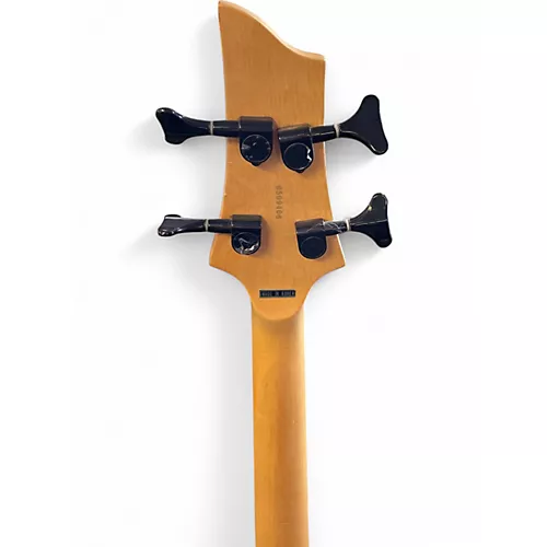 Used Schecter Guitar Research Omen 4 String Natural Electric Bass Guitar Natural