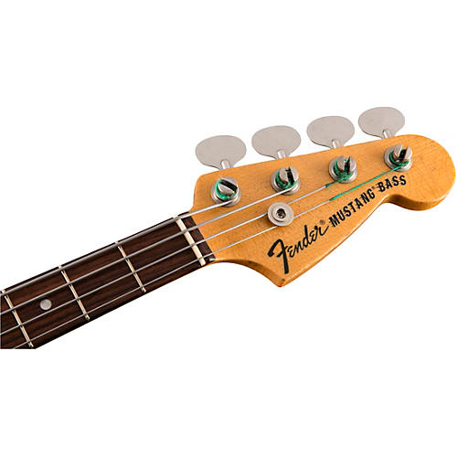 Fender Justin Meldal-Johnsen Road Worn Mustang Electric Bass Black
