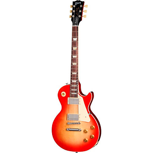 Gibson Les Paul Standard '50s Plain Top Limited-Edition Electric Guitar Washed Cherry Sunburst