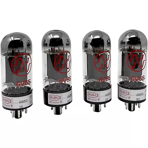Ruby 6V6 Matched Amp Tubes Matched Quad