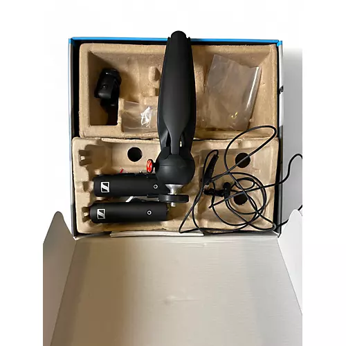 Used Sennheiser XSW-D Portable Lav Mobile Kit With XSW-D Portable Lavalier Set, Manfrotto PIXI Mini Tripod And Smartphone Clamp Lavalier Wireless System