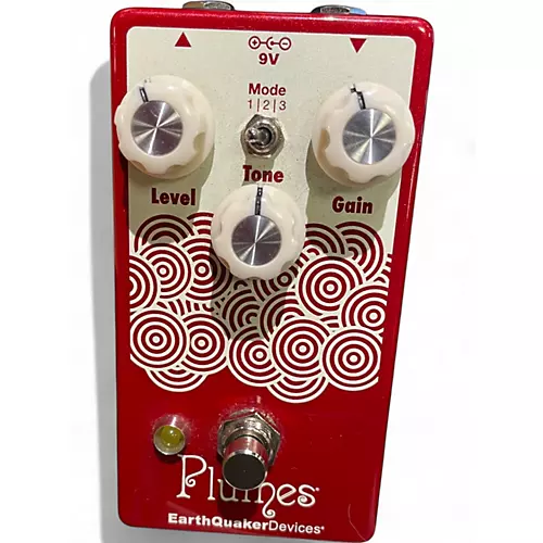 Used EarthQuaker Devices Plumes Small Signal Shredder Overdrive Effect Pedal