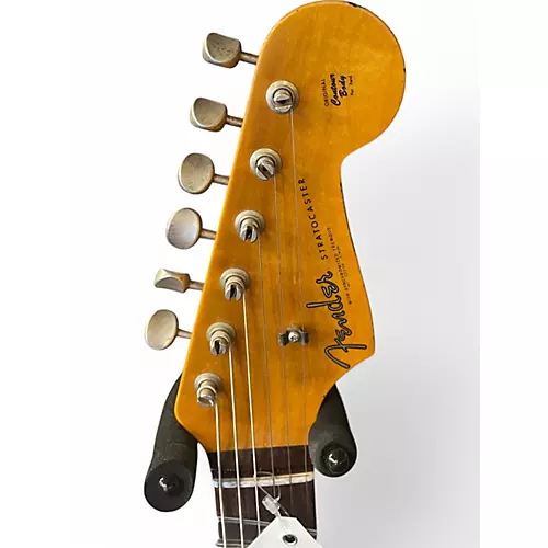 Used Fender STRATOCASTER 61 HEAVEY RELIC CUSTOM SHOP Surf Green Solid Body Electric Guitar Surf Green