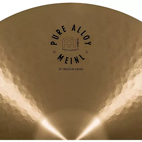MEINL Pure Alloy Traditional Medium Crash Cymbal 18 in.