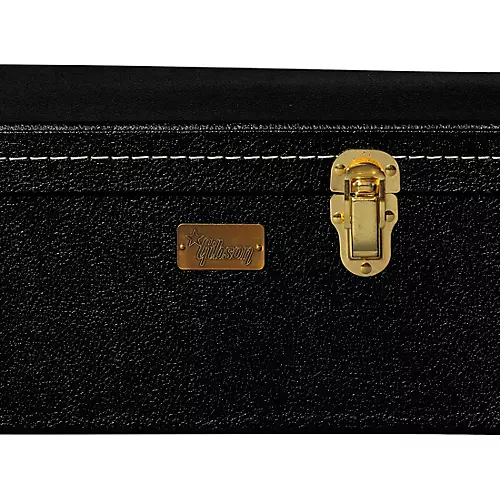 Gibson Lifton Historic Black/Goldenrod Hardshell Case, Dreadnought