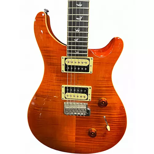 Used PRS 25th Anniversary Custom 24 Smoked Amber Solid Body Electric Guitar Smoked Amber