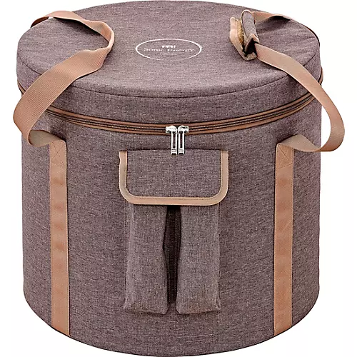 MEINL Sonic Energy Crystal Singing Bowl Bag 14 in. Brown