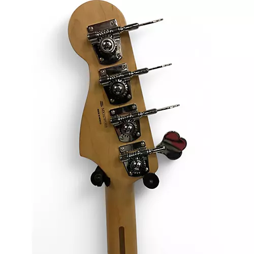 Used 2016 Fender Player Precision Bass Black Electric Bass Guitar Black