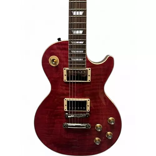 Used Gibson Les Paul Standard 1960S Neck FUSCHIA Solid Body Electric Guitar FUSCHIA