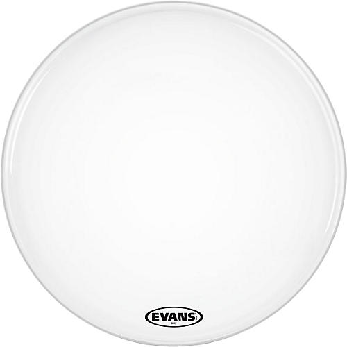 EVANS MX1 White Marching Bass Drum Head 24 in.