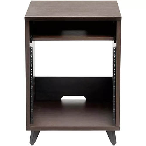 Gator Frameworks GFW-ELITEDESKRK Elite Furniture Series 10U Studio Rack Table Dark Walnut