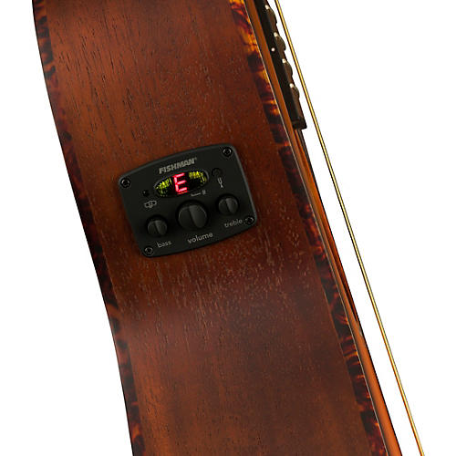 Fender CC-60SCE Concert Limited-Edition Acoustic-Electric Guitar Aged Cognac Burst